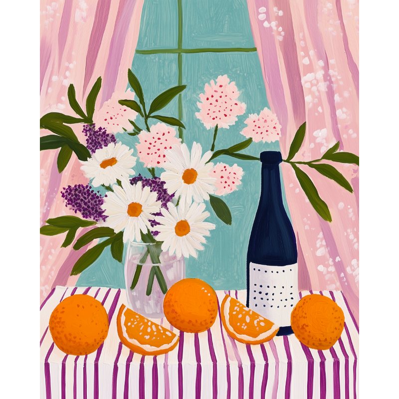 Orangen & Wein