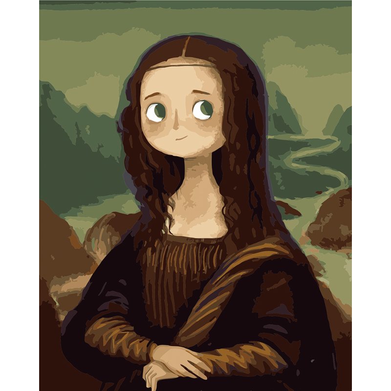 Popart Mona Lisa