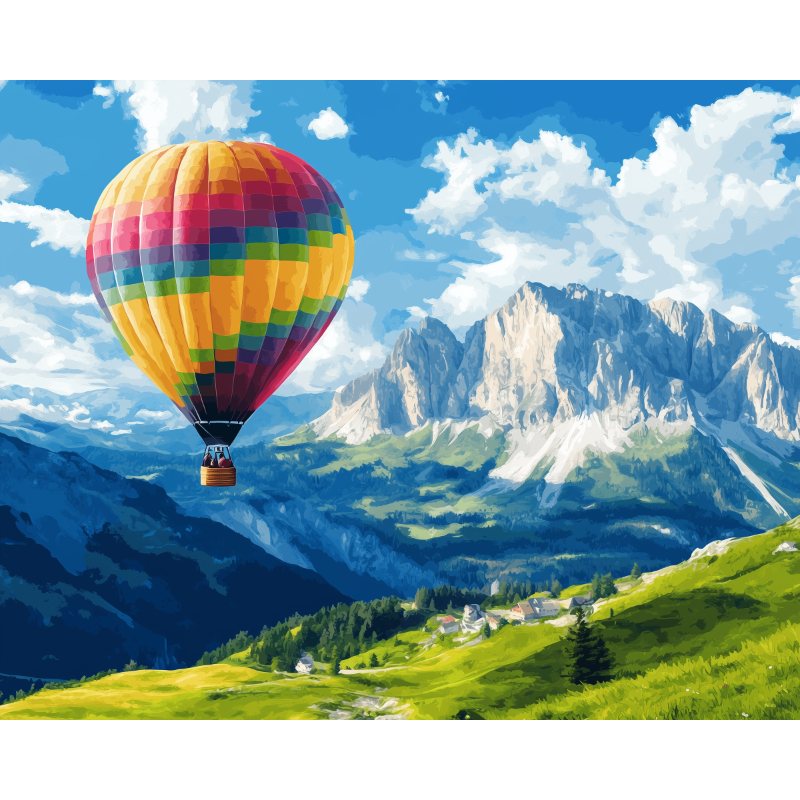 Luchtballonlandschap
