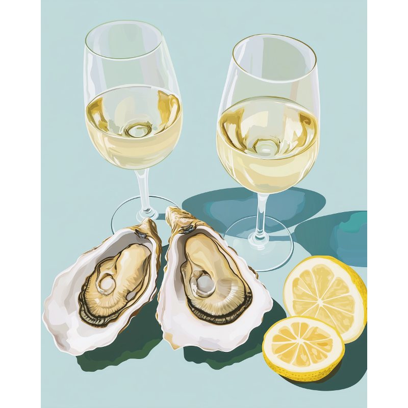 White Wine and Oysters