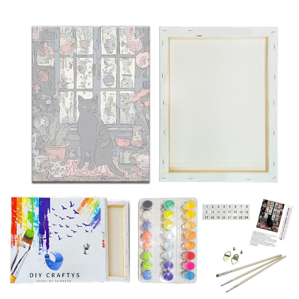 Custom Paint By Numbers Kit