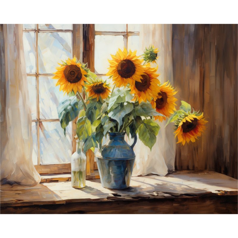 Zonnebloemen