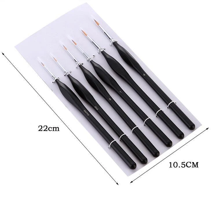 Premium Paint Brushes - Set of 6 pieces